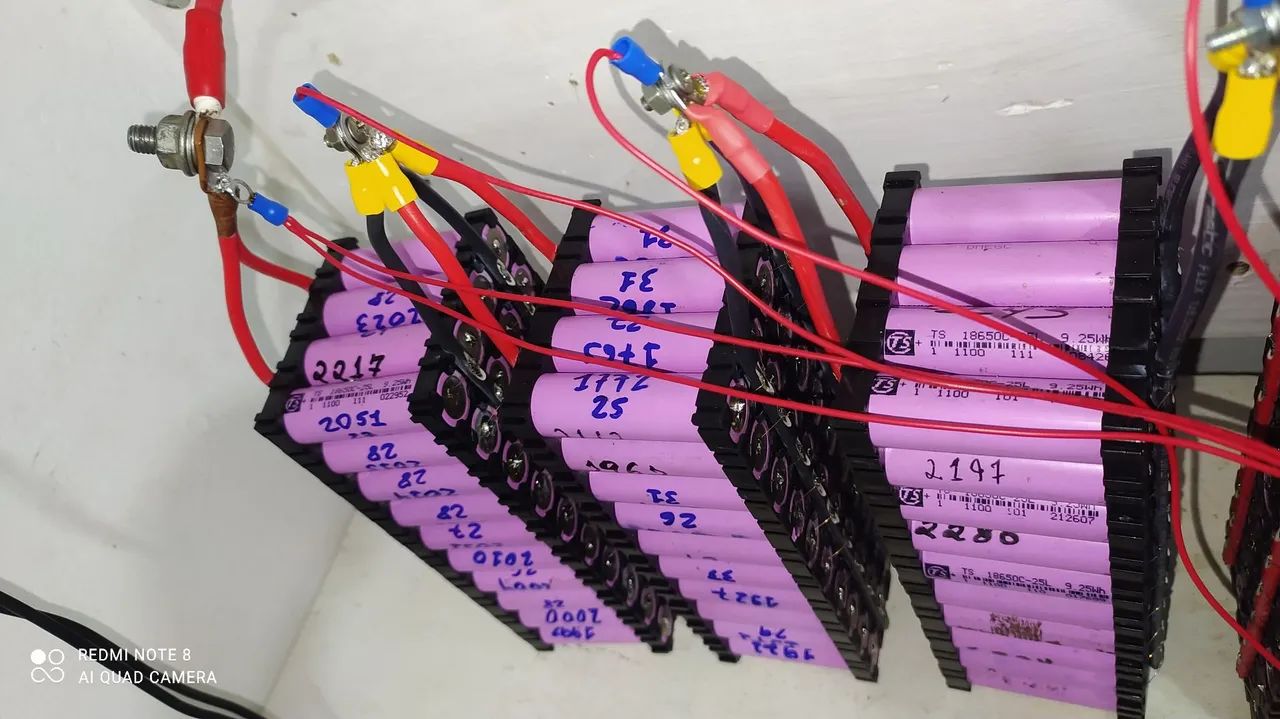 Bateria de Lítio 12.6 volts 3S e 77 amperes  - Foto 2