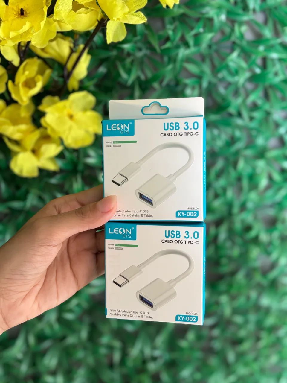 Cabo Adaptador OTG - TipoC Leon.