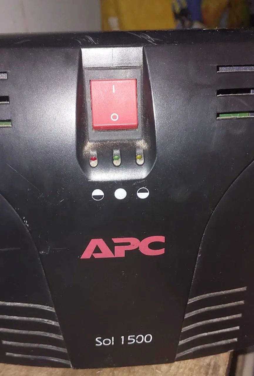 Estabilizador APC Sol1500 Microsol Automatico Bivolt