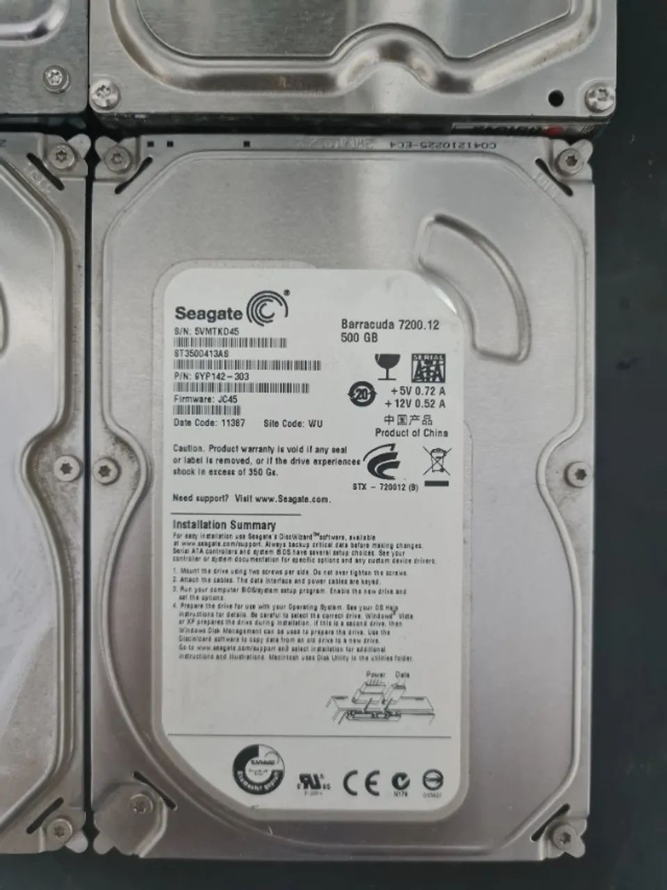 Lote de HD 3,5" 500GB - Foto 5