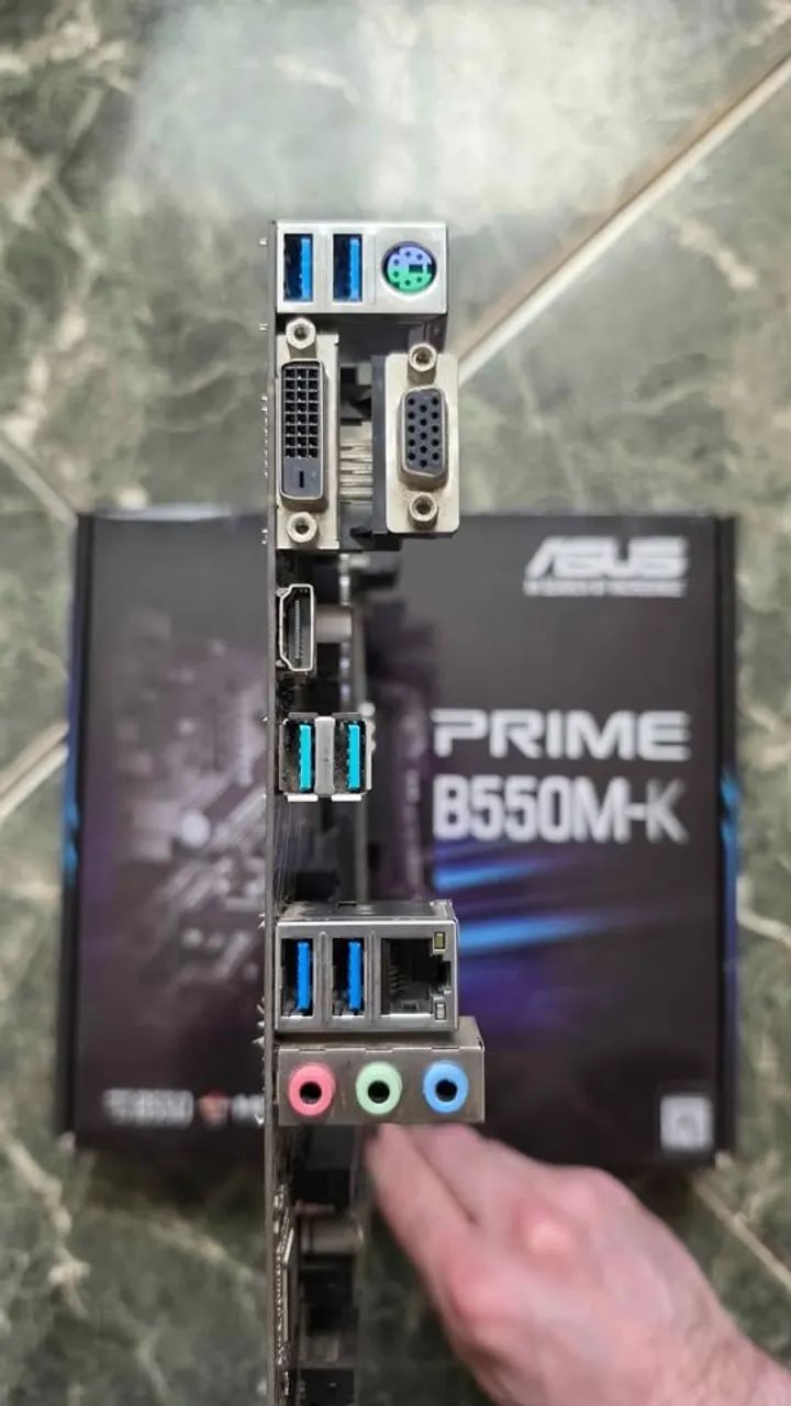 PLACA MÃE l B550M-K ASUS PRIME  - Foto 3