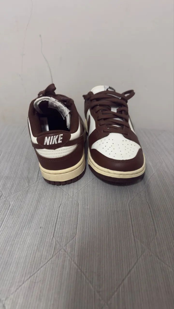 Tênis nike dunk low cacau 36 - Foto 2