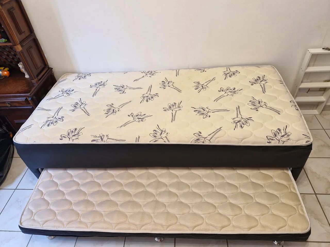 Bicama Box solteiro conjugado Ortobom preto