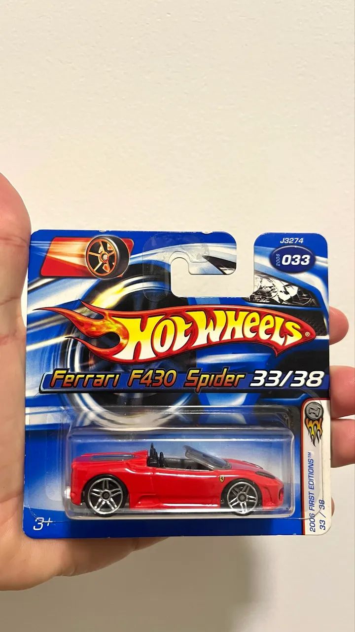 Hot Wheels - Ferrari F430 Spider First Editions - Brinquedos e