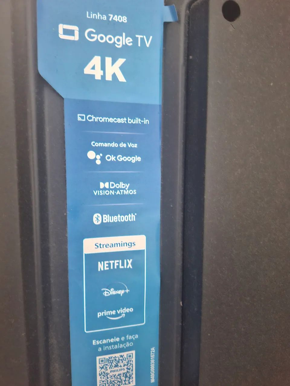 TV Philips 4k 70p - Foto 2