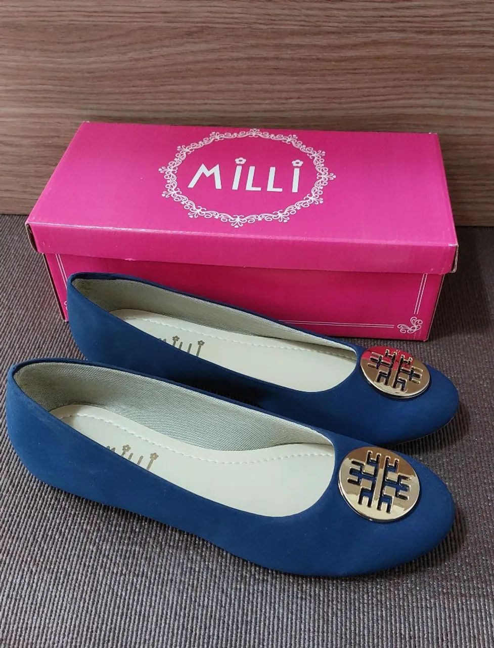 Rasteirinha azul Milli