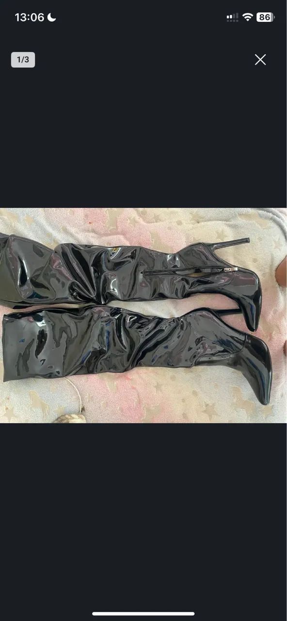 Vendo bota em perfeito estado e aceito oferta