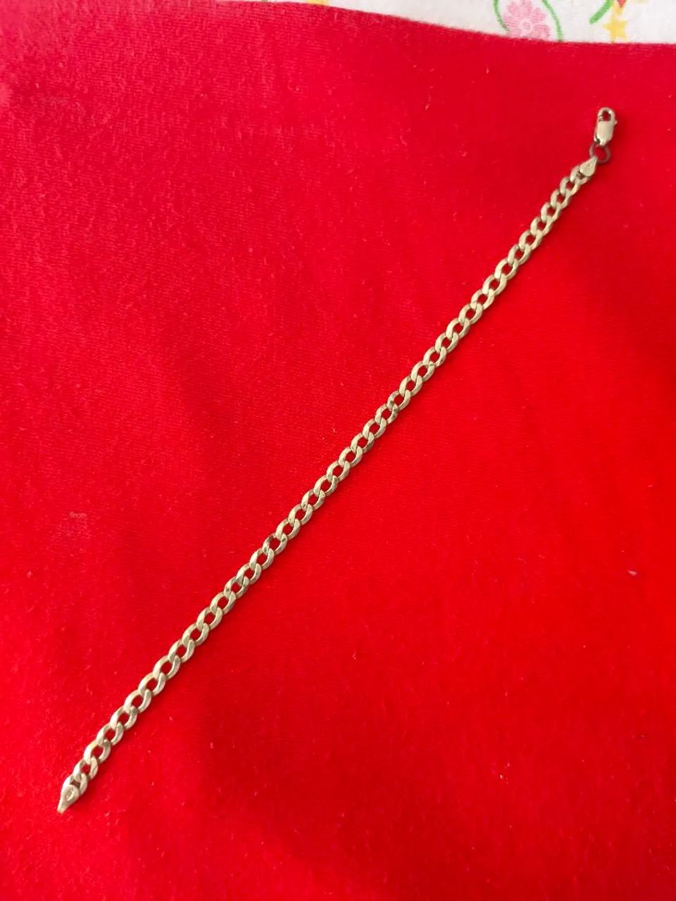 Vendesse pulseira prata 925 4mm semi nova - Foto 3