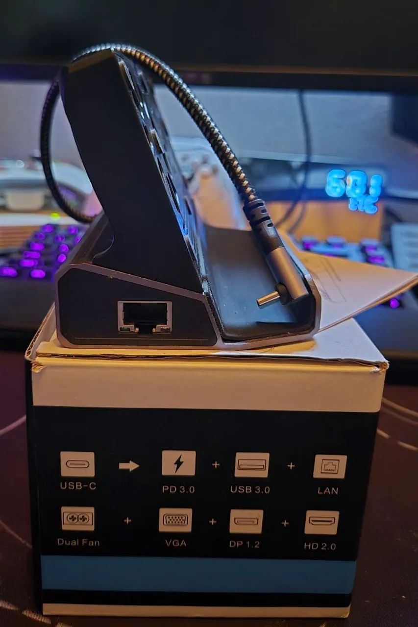 DOCK STATION 4K steamdeck/switch/Rog 11 EM 1 - Foto 5