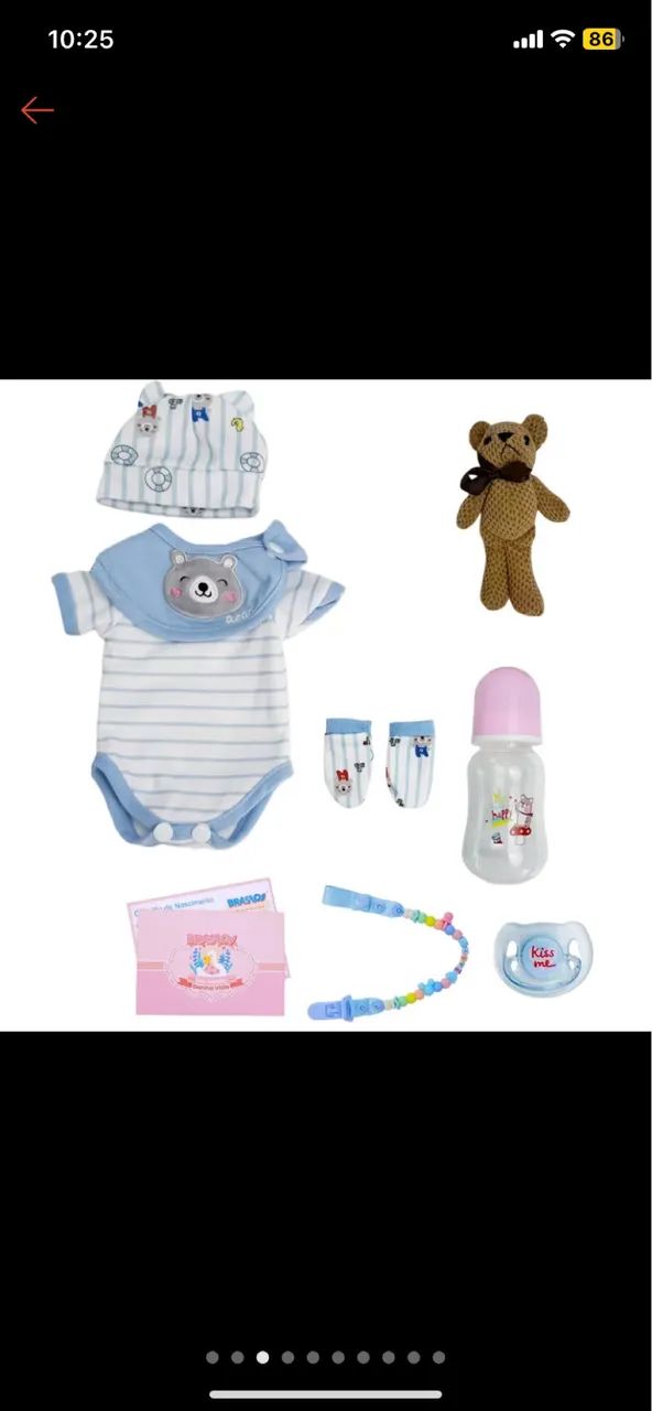 Bebê Reborn silicone sólido  - Foto 2