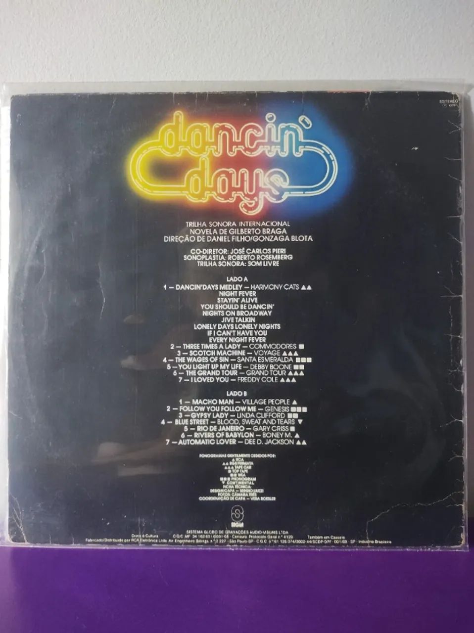 LP Novela DANCIN' DAYS Nacional e Internacional - Foto 2