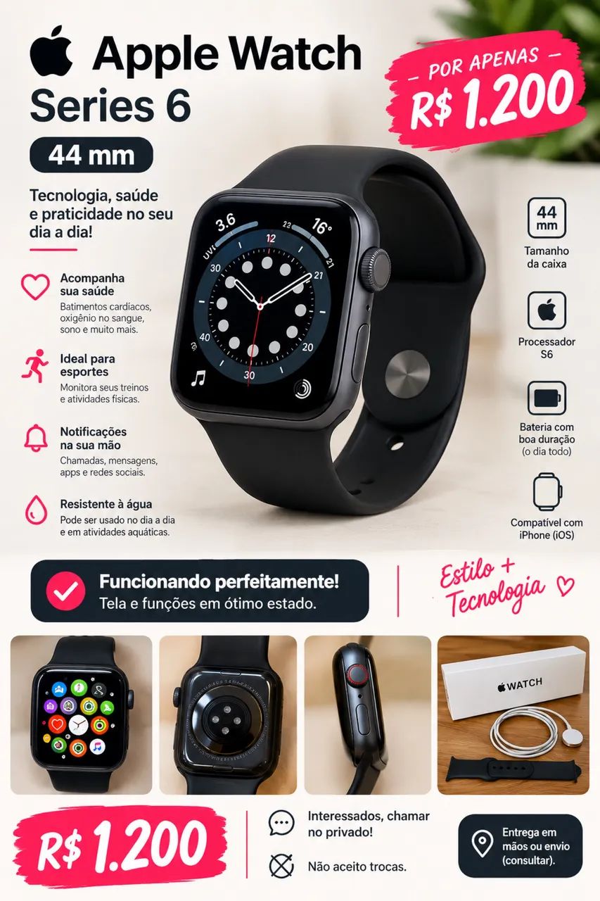 APPLE WATCH SERIES 6 - 44 MM