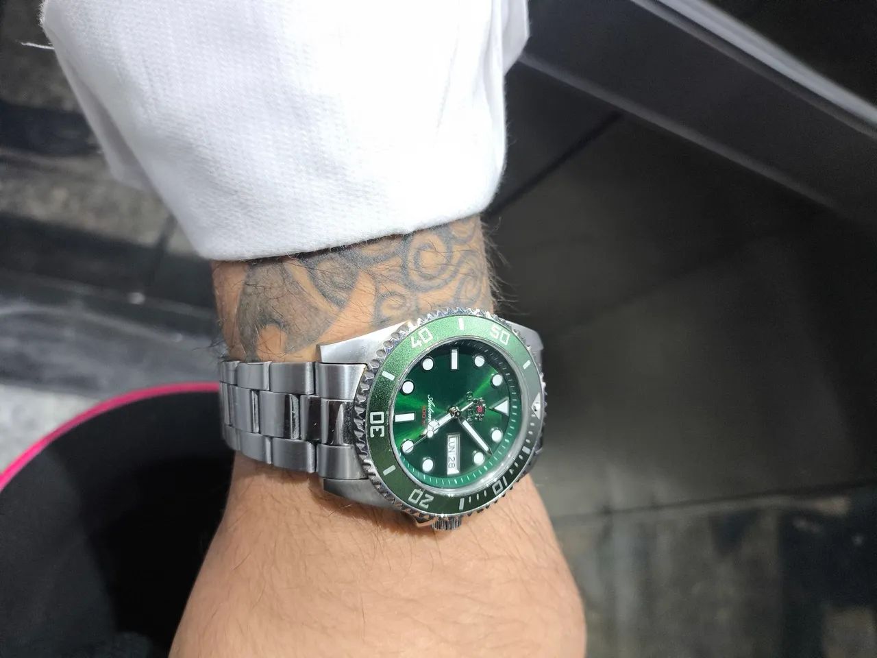 Orient sub verde Hulk automático 