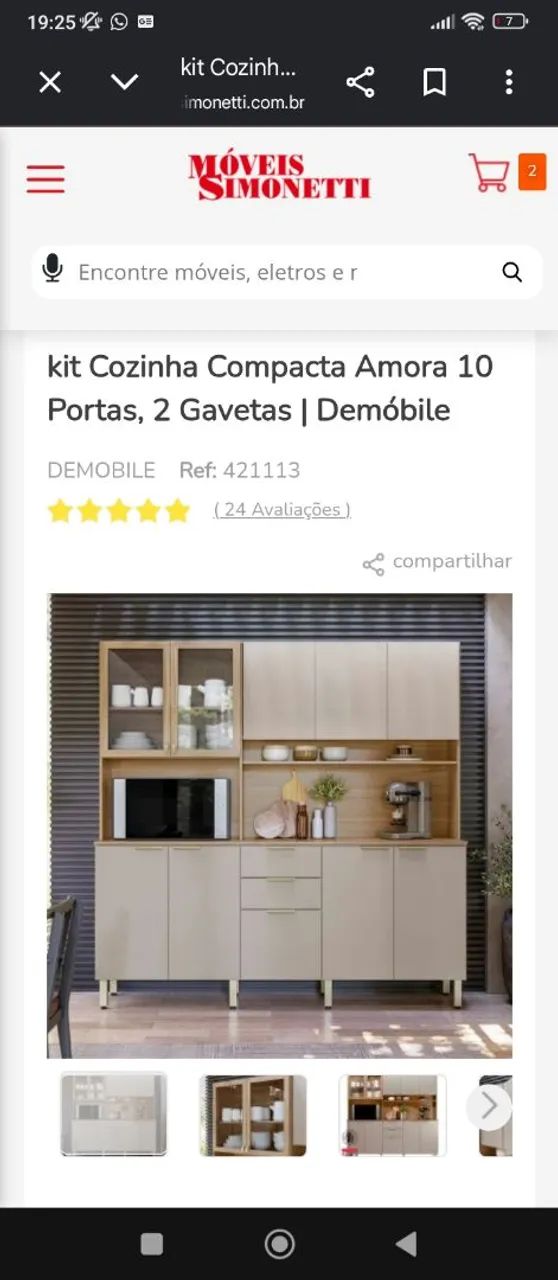 Armário de cozinha