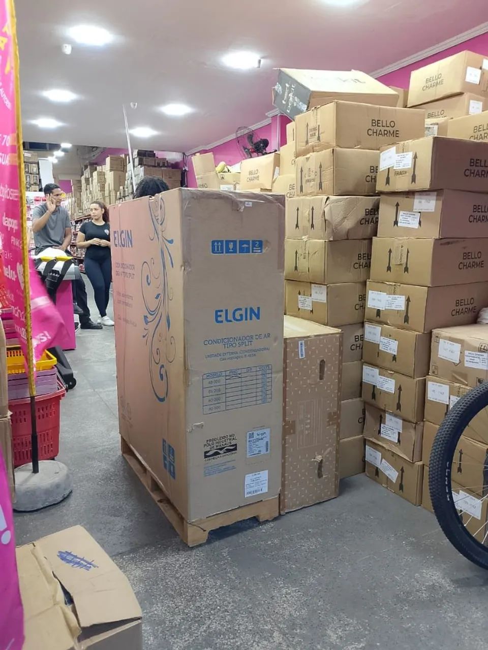 Central de ar 48.000 BTUs Elgin 