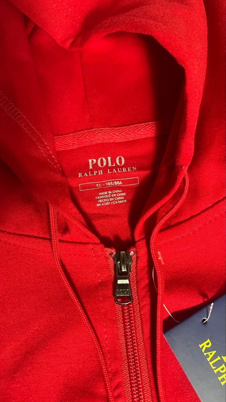 Moletom Ralph Lauren G vermelho  - Foto 2