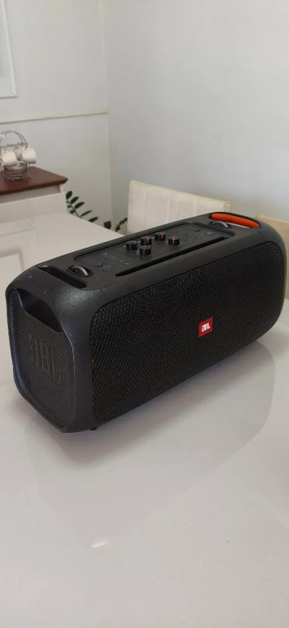 Caixa de som JBL party box on-the-go com nota - Foto 2