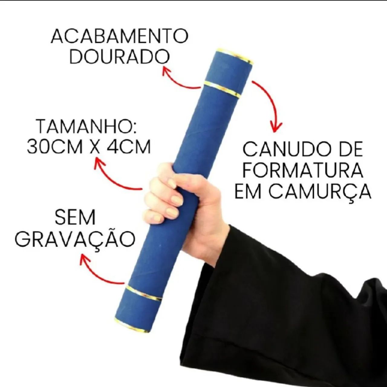 Canudo para diploma (venda)