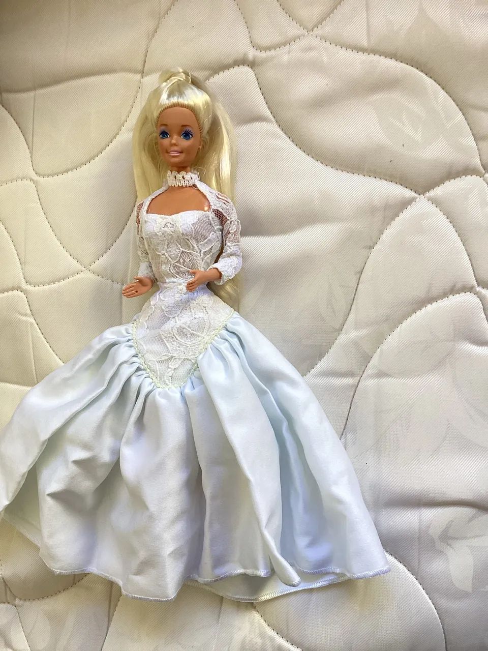 Barbie estrela noiva véu e grinalda - Foto 2