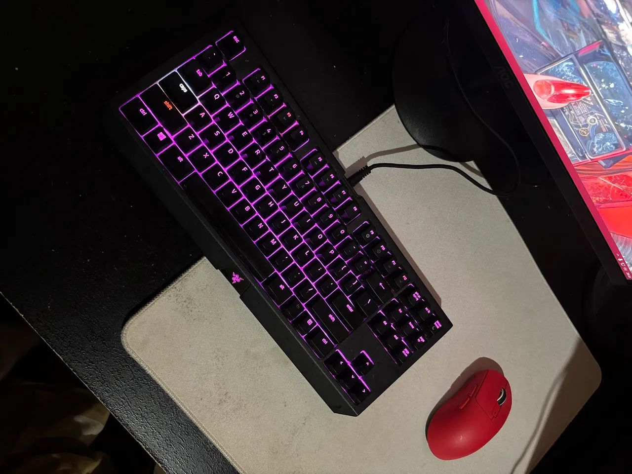 Vendo teclado razer blackwidow te chroma v2