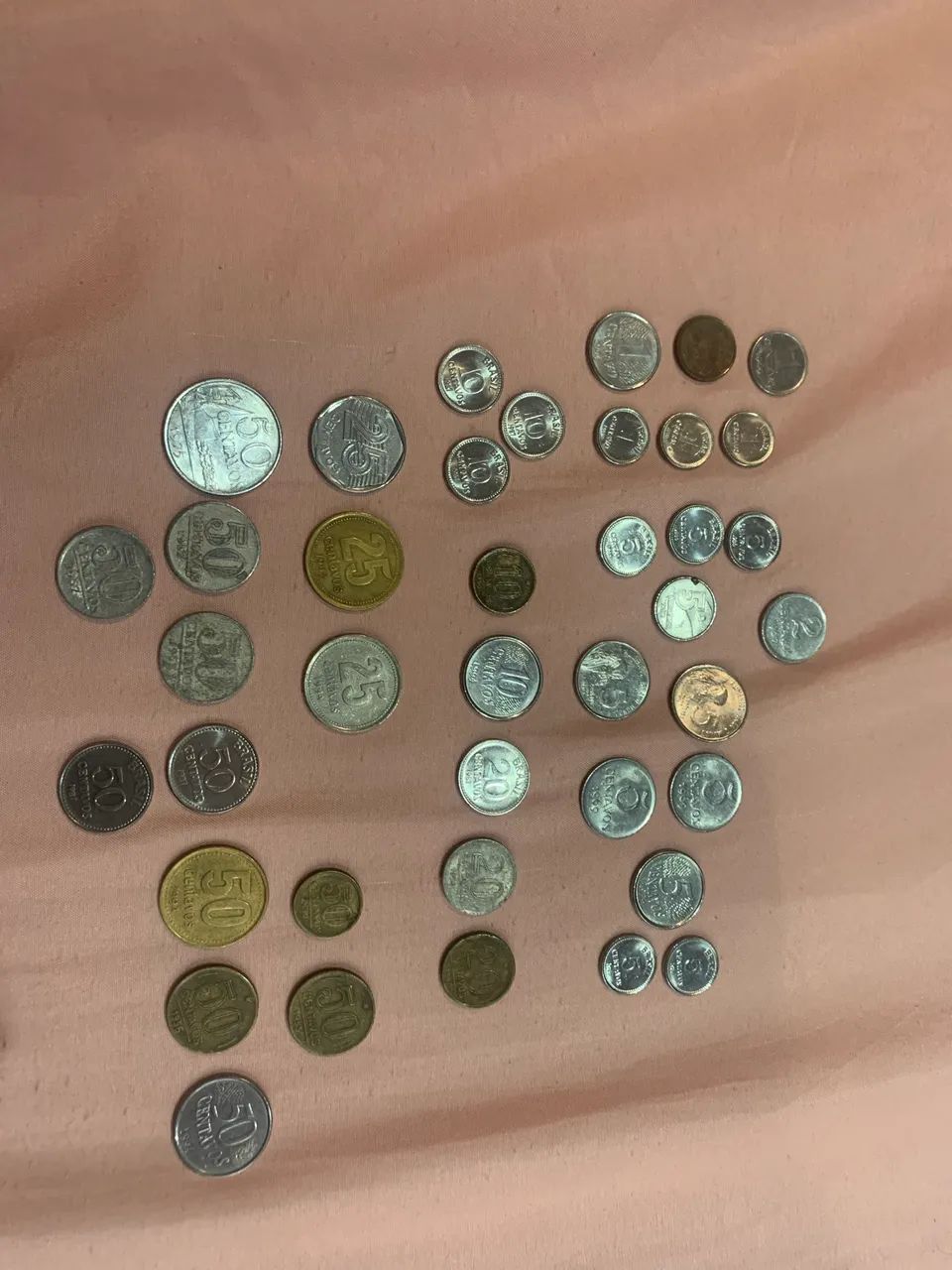 Lote de 65 Moedas, Cruzeiro, Centavos e Cruzados - Foto 4