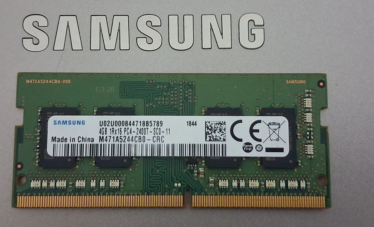 Memória para Notebook 4GB DDR 4 Samsung