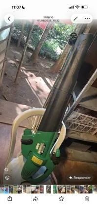 Soprador de folhas elétrico usado