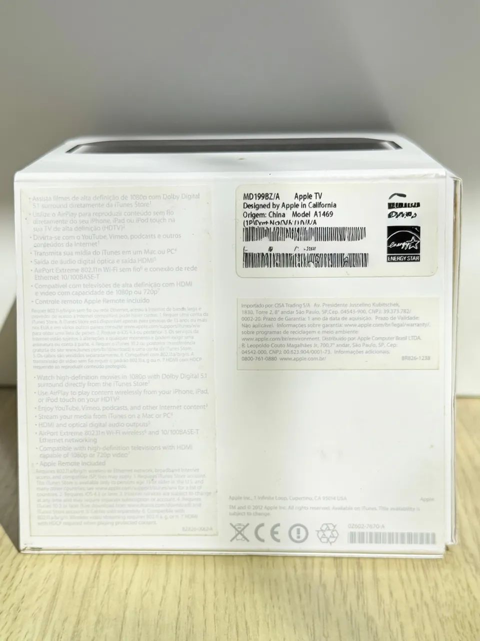 Apple TV 3ª Geração A1469 - Original Apple NF + Caixa - Foto 5