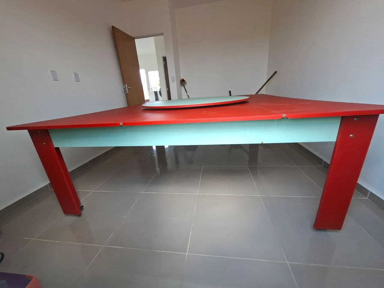 Mesa Grande Quadrada 2x2m com Centro Giratório - Foto 5
