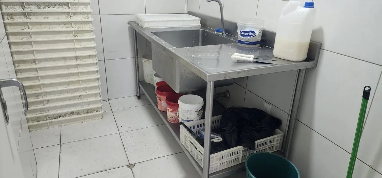 Bancada em inox Macom com Cuba  - Foto 2