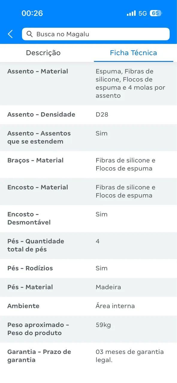 Sofá retrátil 3 lugares  - Foto 5