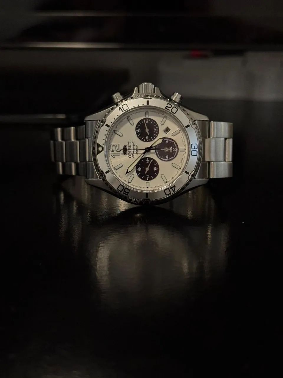 Orient Mako Cronógrafo edição limitada WWF de 300 peças