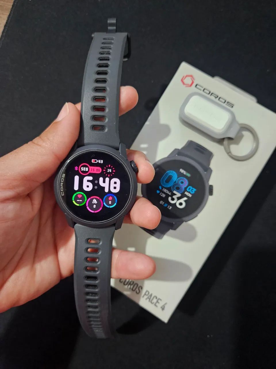 Smartwatch Coros Pace 4 com GPS e Tela Amoled  - Foto 4
