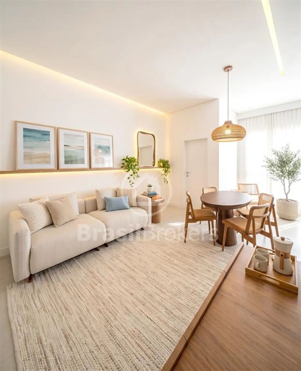 Apartamento 3 quartos, sendo 1 suíte
