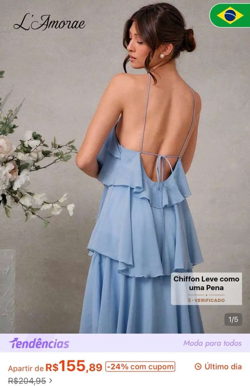 Vestido usado 1 X - Foto 3