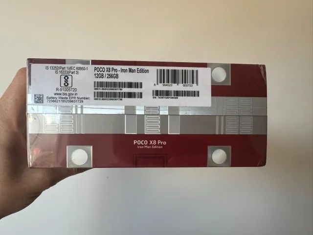 Smartphone Xiaomi POCO X8 Pro Iron Man 12Gb RAM 256GB  - Foto 3