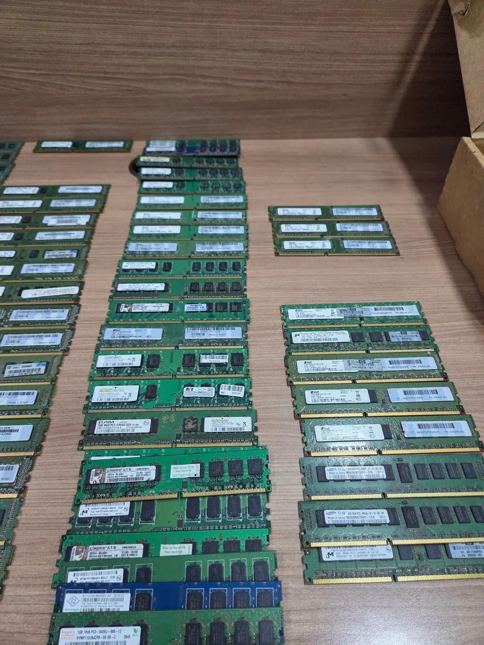 Lote de Memórias RAM DDR2 e DDR3 para Desktop e Servidor - Funcionando - Foto 4