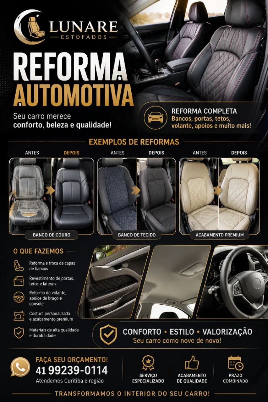 Reforma e restauração automotiva 
