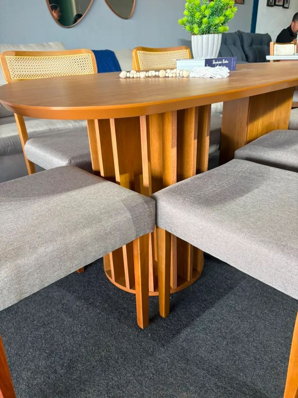 Mesa de jantar+ 6 cadeiras  - Foto 4