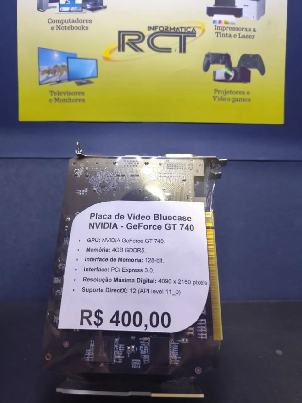 Placa de Video NVIDIA GeForce GT 740 - Foto 3
