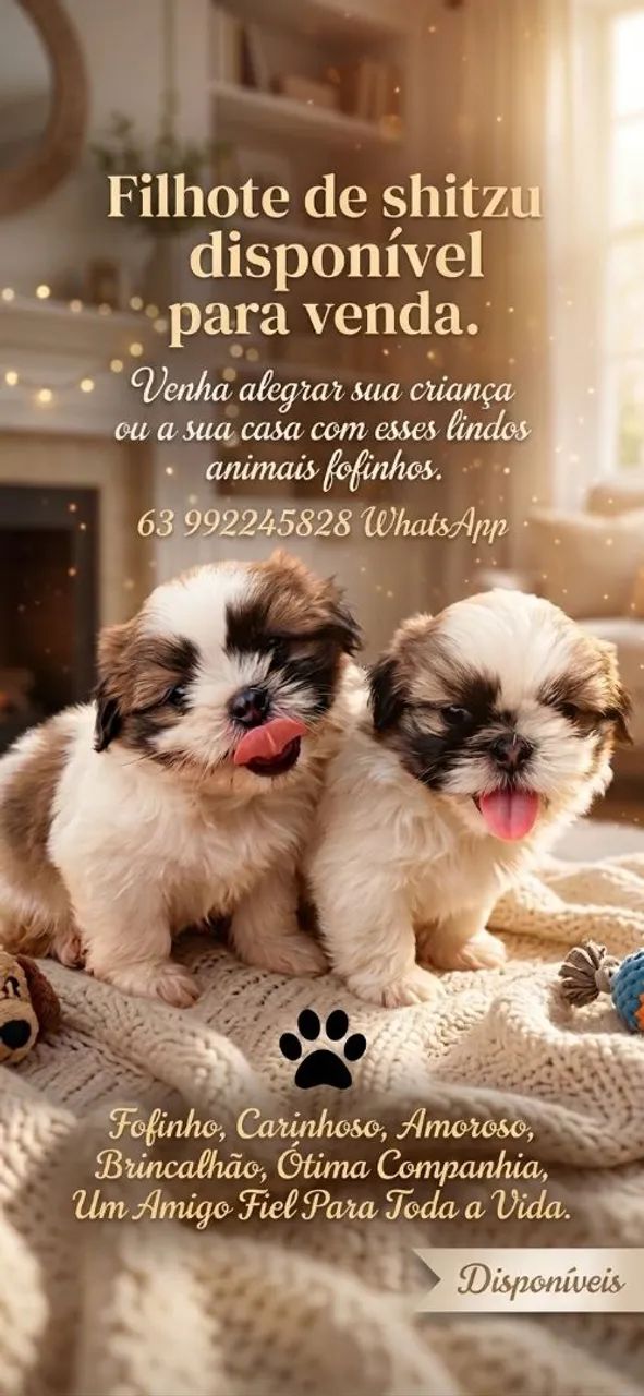 Filhote se shitzu 