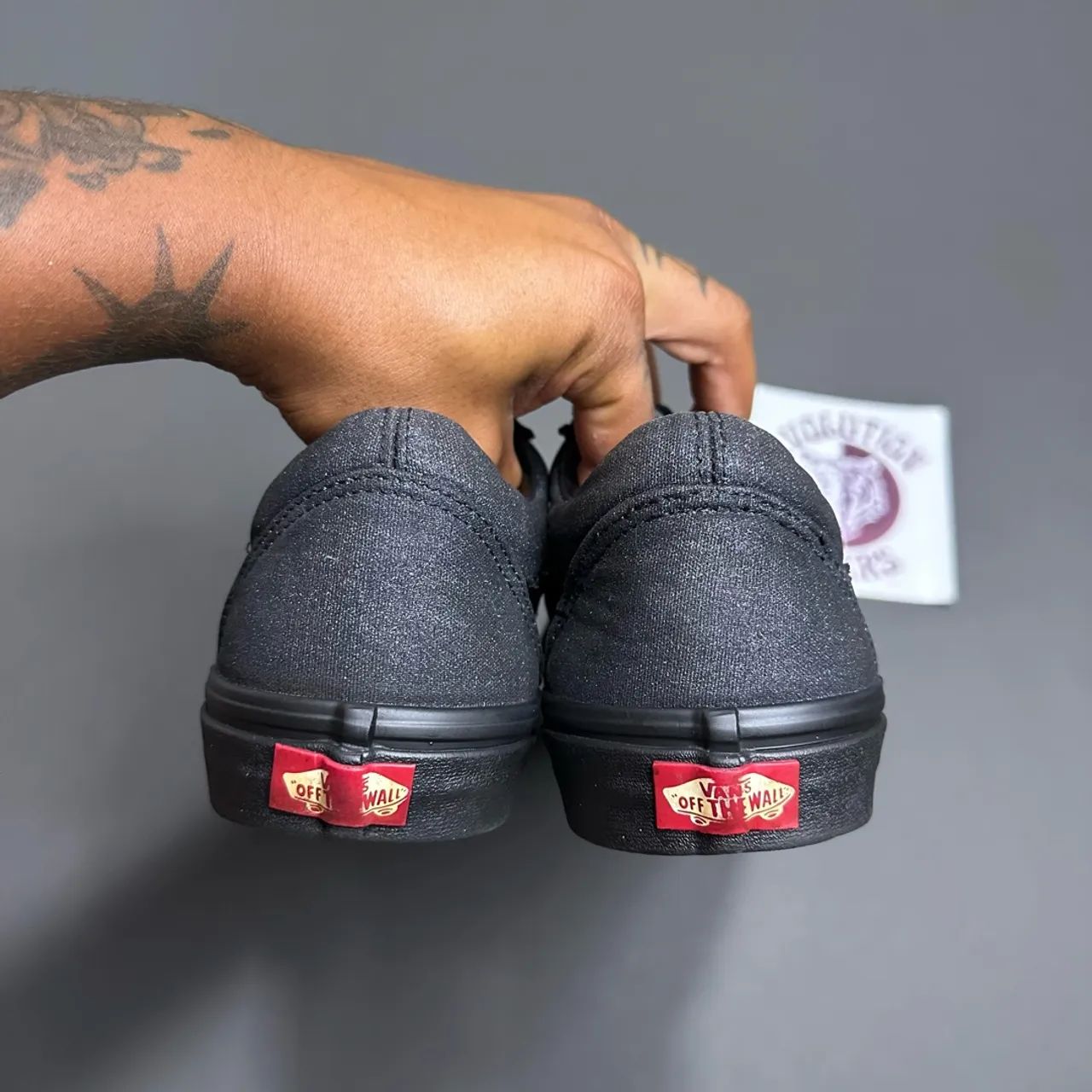Vans Old Skool Triple Black Custom - Foto 3