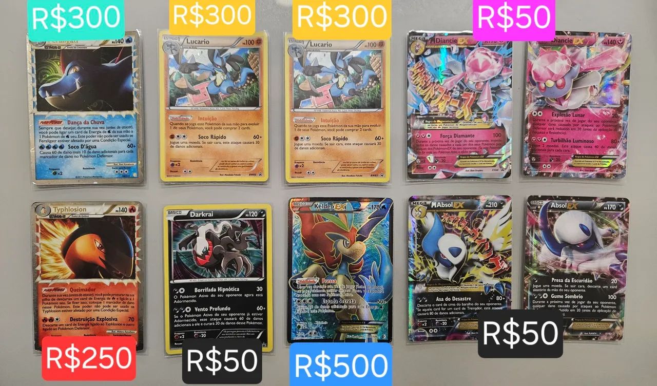 Cartas Pokémon! 