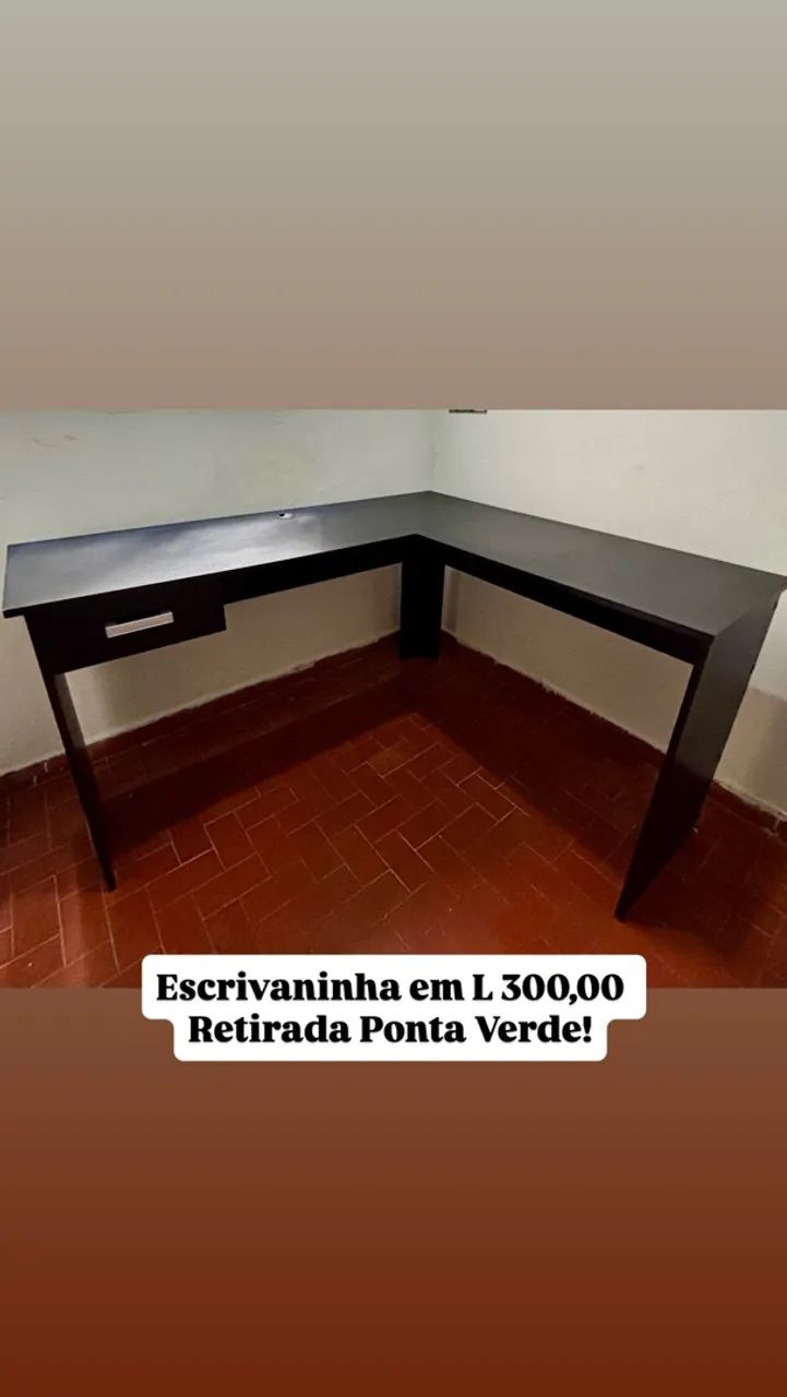 Escrivaninha em L
