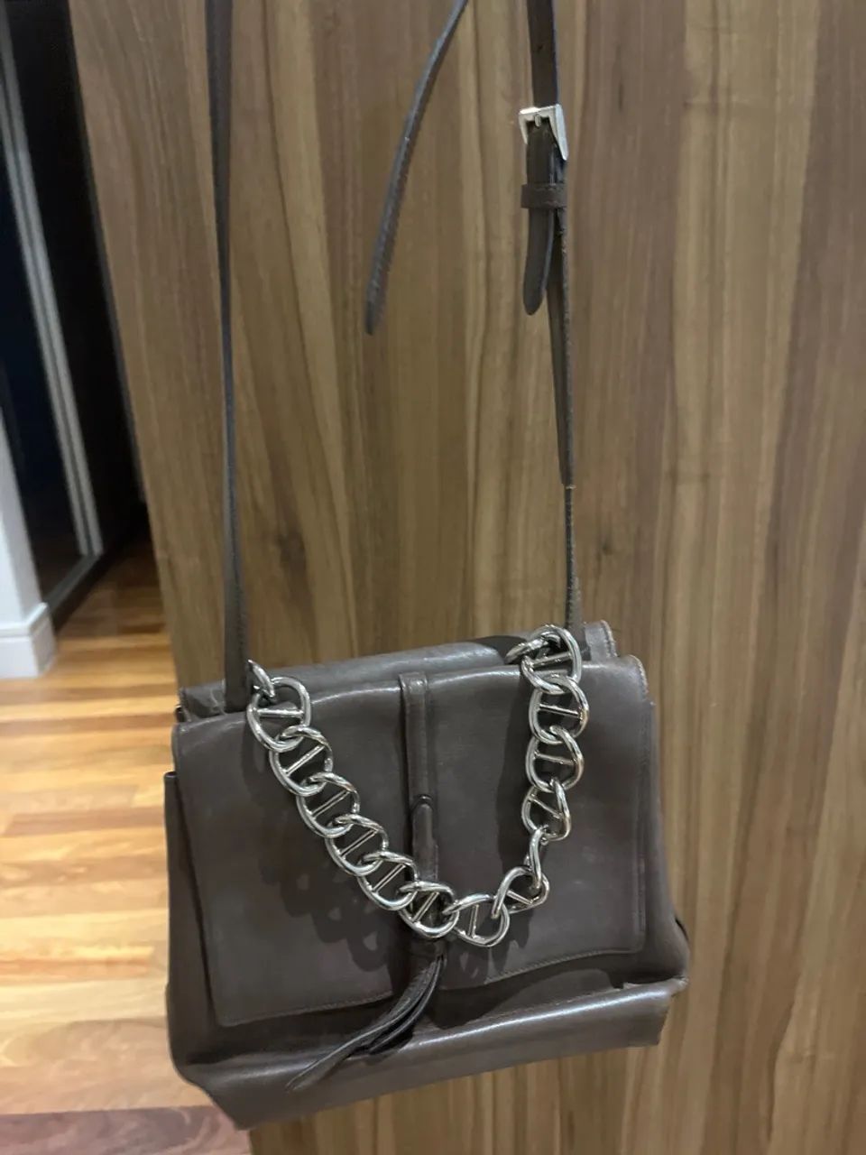 Prada Original Double Flap Turnlock Shoulder Bag - Foto 4