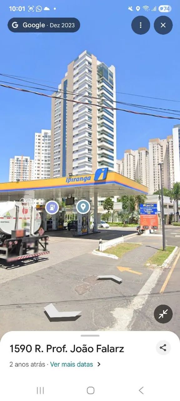 Caixa em Posto de Combustível 