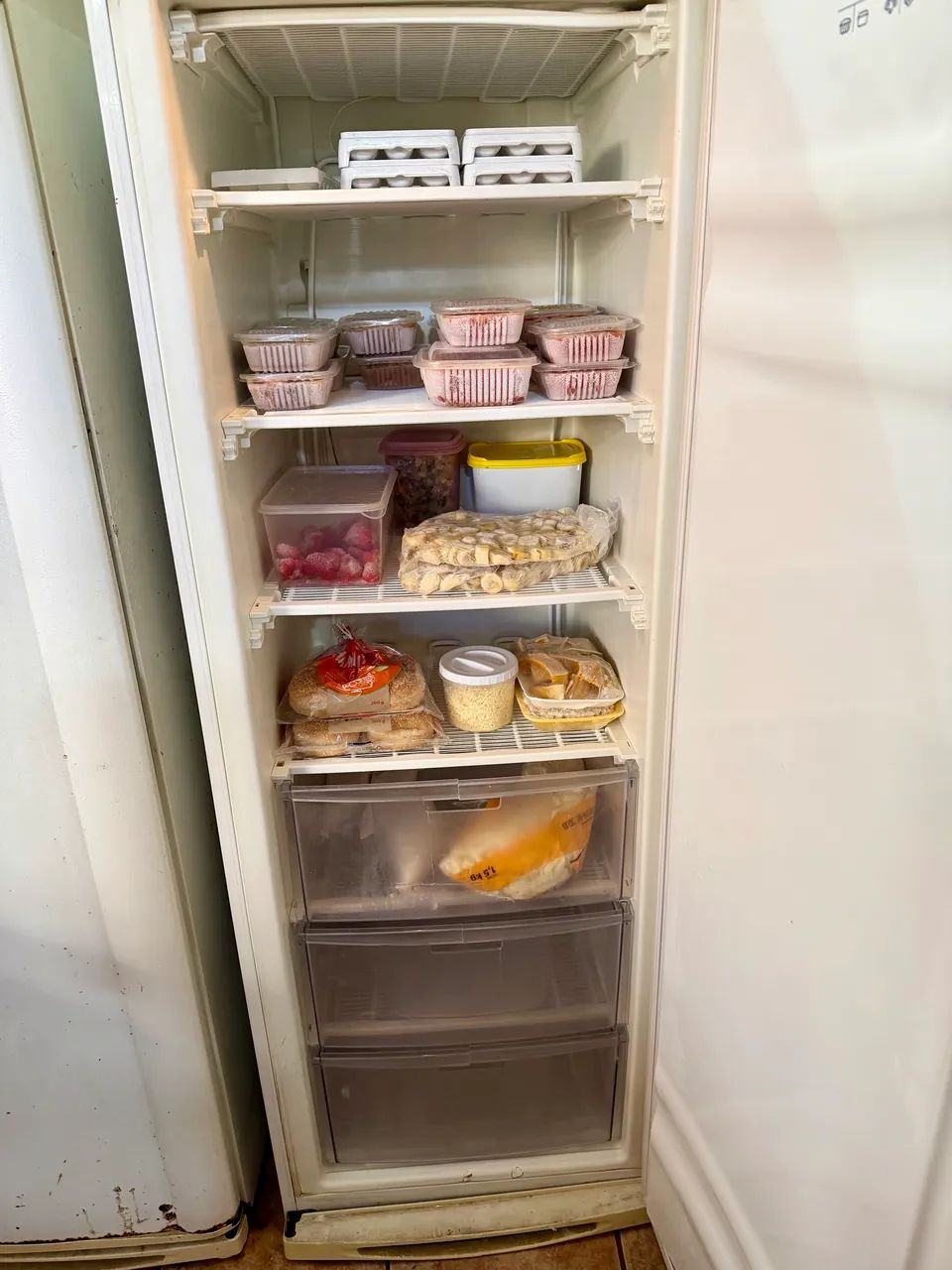 Geladeira e freezer