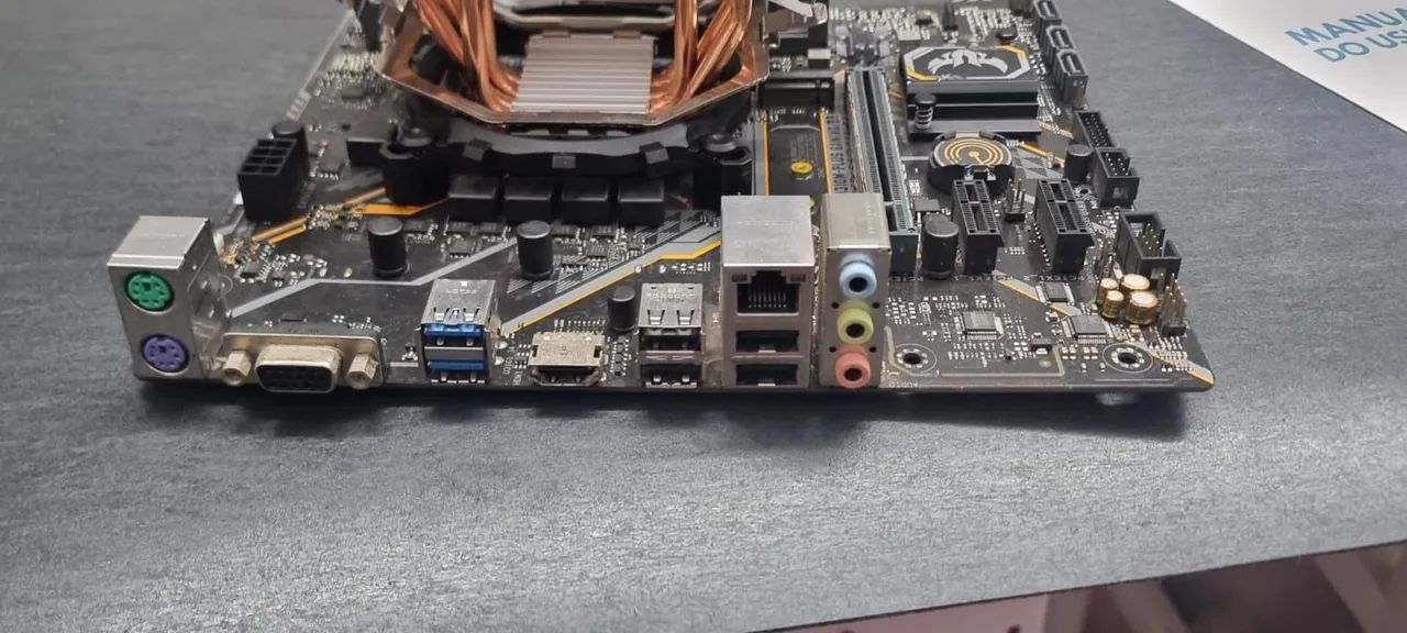 Vendo Placa mae Tuf H310M sem espelho - Foto 2