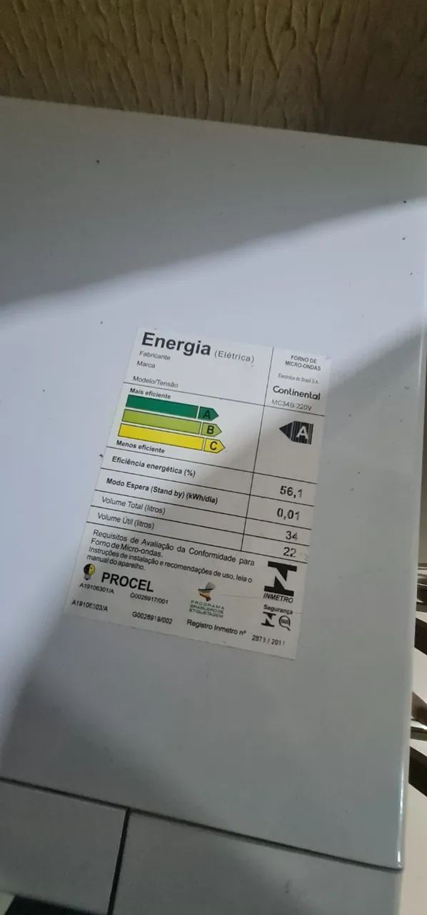 Micro-ondas Continental MC34B 34 Litros 220V - Foto 5