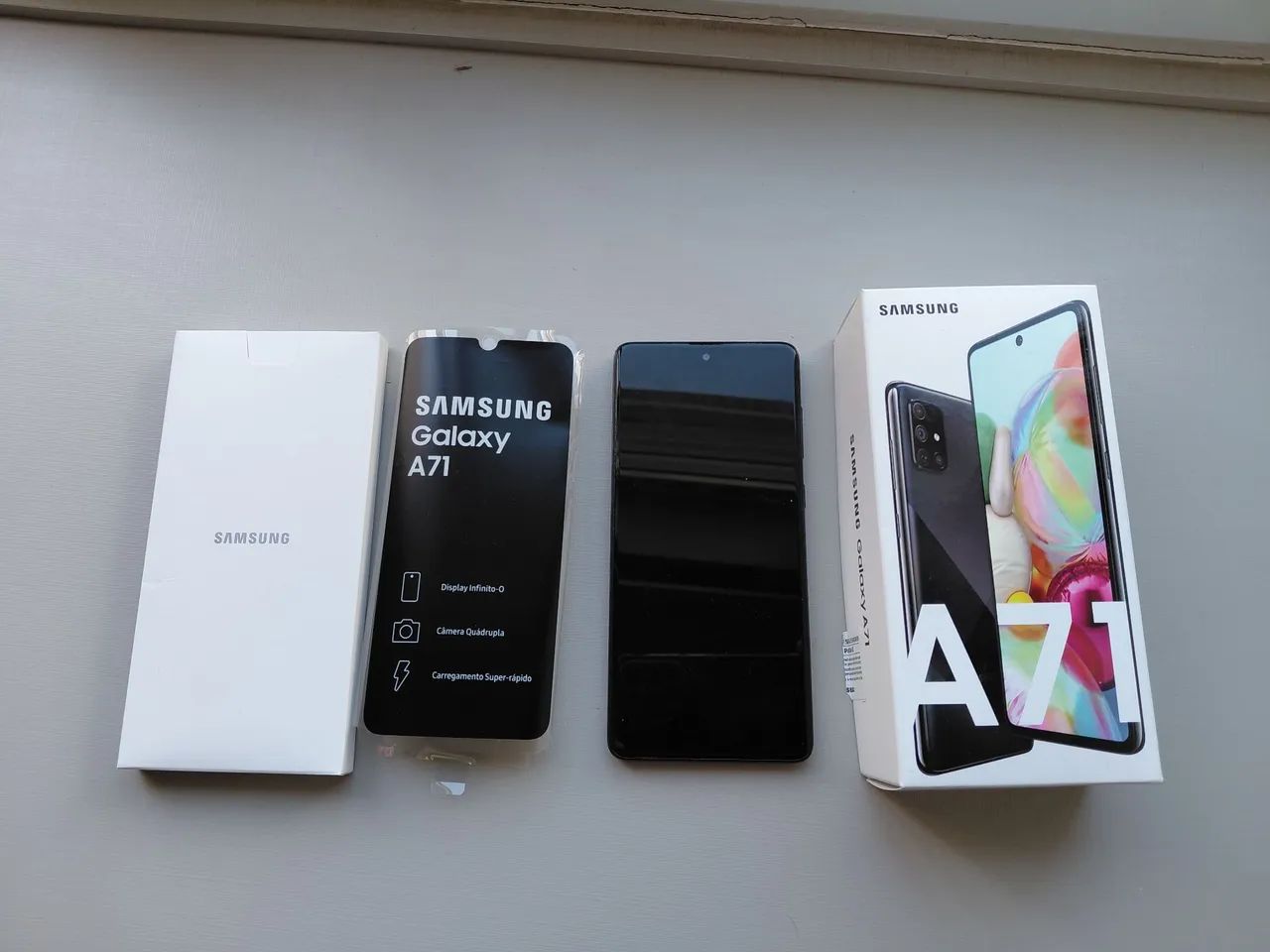 Smartphone Samsung Galaxy A71 em bom estado. Liquido.  - Foto 3